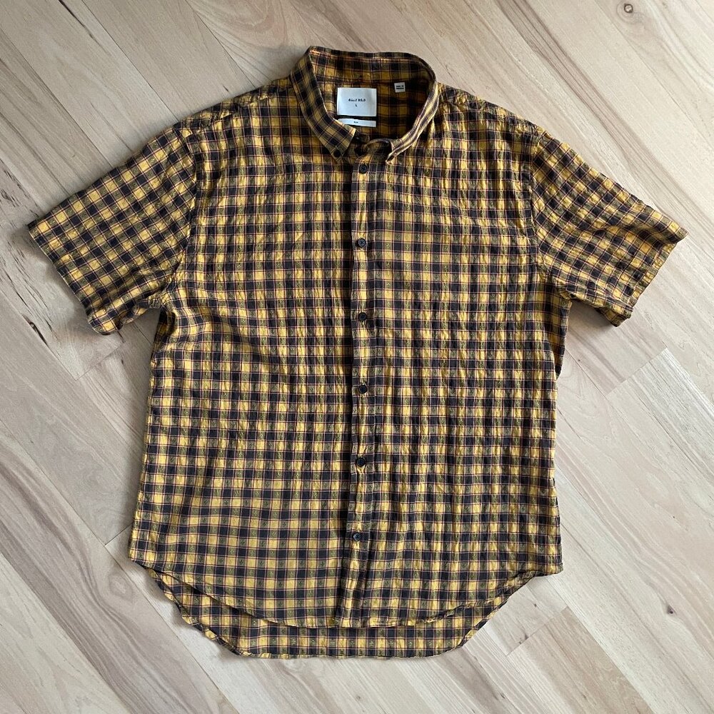 BILLY REID *Slim cut* button down short sleeve L